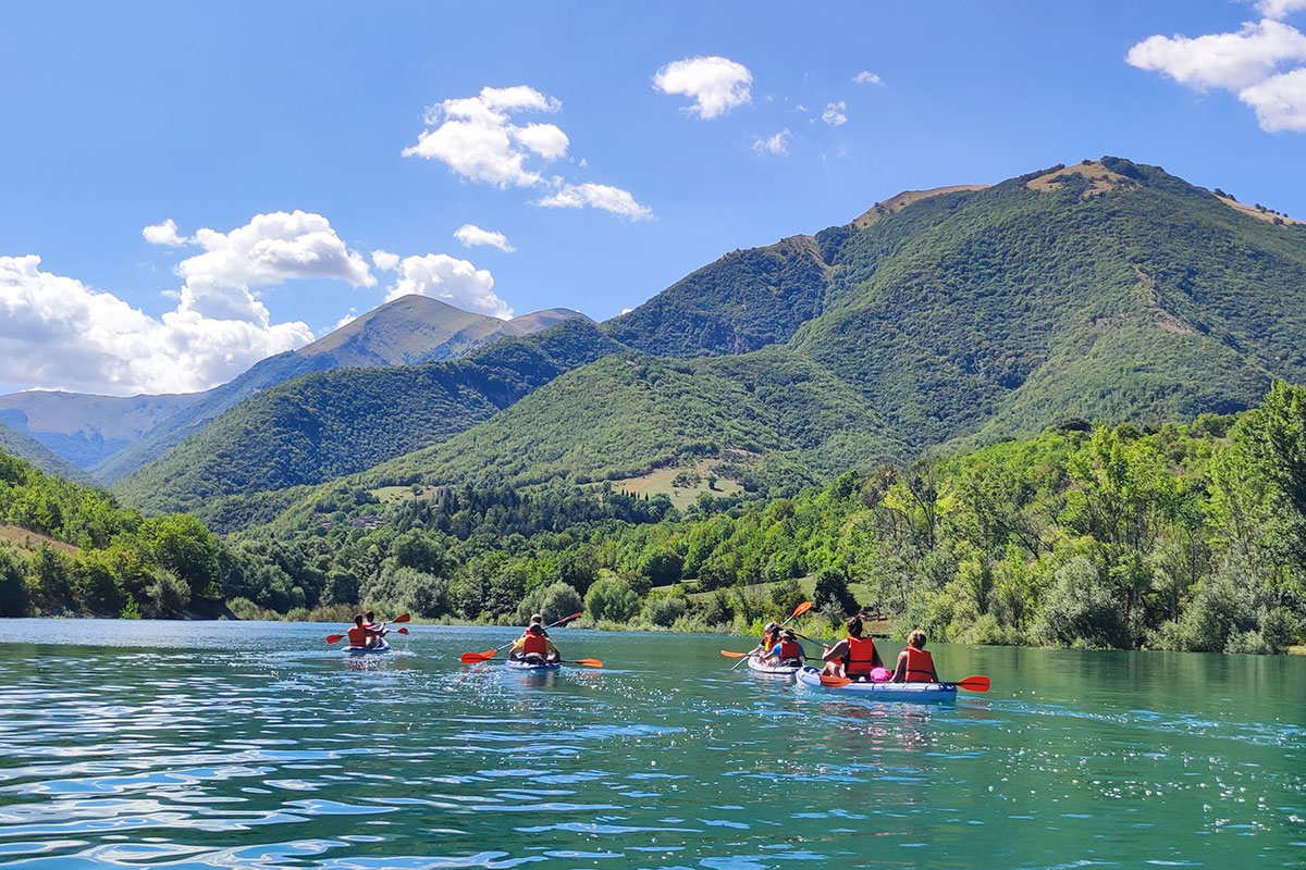 Noleggio Canoe sul lago